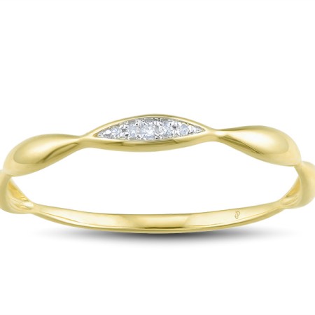 10KYW Ring Diamond (R309203ADIA10KYW) - US 6