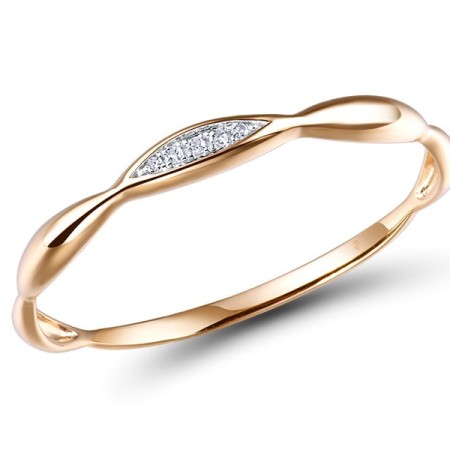 14KRW Ring Diamond (R309203ADIA14KRW) - US 5.5