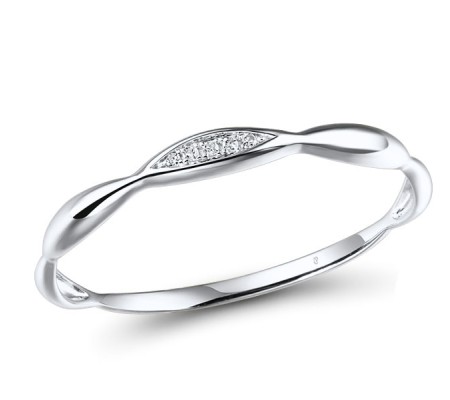 14KW Ring Diamond (R309203ADIA14KW) - US 5.5