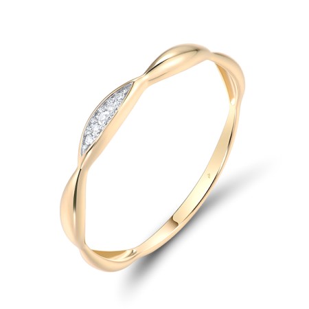 14KYW Ring Diamond (R309203DIA14KYW) - US 6