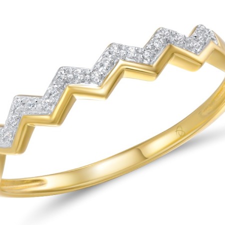 14KYW Ring Diamond (R309204DIA14KYW) - US 7