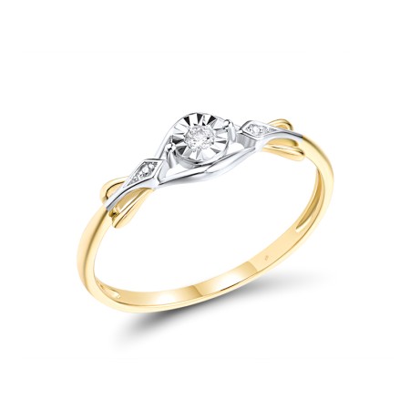 14TT Ring Diamond (R309249DIA14TT) - US 6