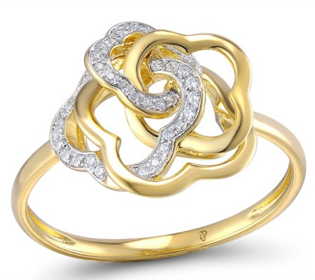 14KYW  Diamond Ring(R309368DIA14KYW)