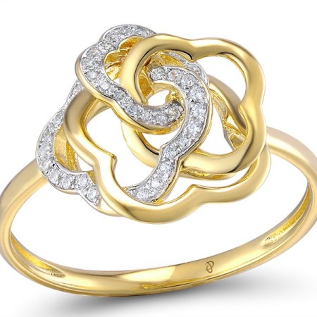 14KYW  Diamond Ring(R309368DIA14KYW)