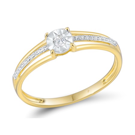 14TT Ring Diamond (R309717DIA14TT) - US 7