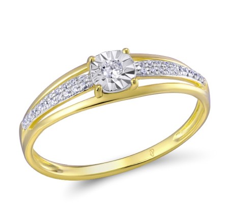 14TT Ring Diamond (R309719DIA14TT) - US 7