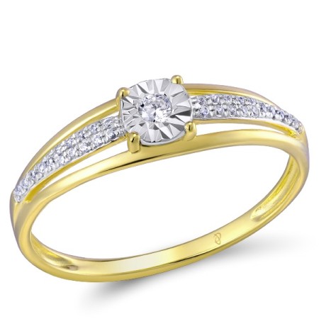 14TT Ring Diamond (R309719DIA14TT) - US 7