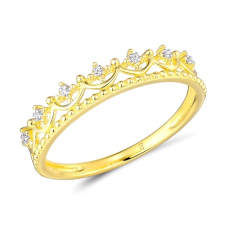 14KYW Ring Diamond (R309767DIA14KYW) - US 6