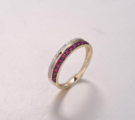 14KYWB  Ruby Ring(R309842RUY14KYWB) - US 6