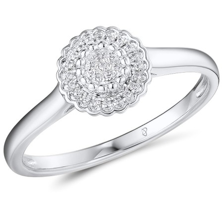 14KW Ring Diamond (R310136DIA14KW) - US 6