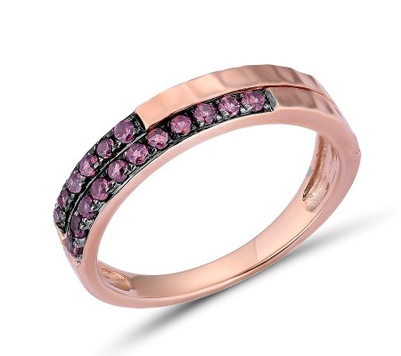 10KRB Ring Rhodolite Garnet (R310514RHG10KRB)