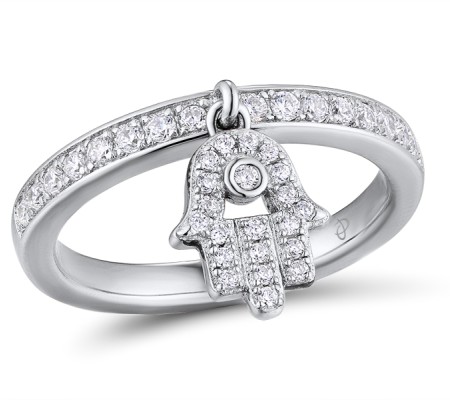 Sterling Silver Ring White Cubic Zirconia (R310946WCZSL925) - US 5