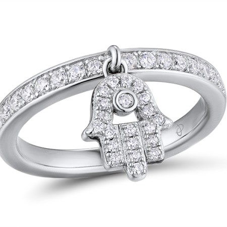 Sterling Silver Ring White Cubic Zirconia (R310946WCZSL925) - US 5