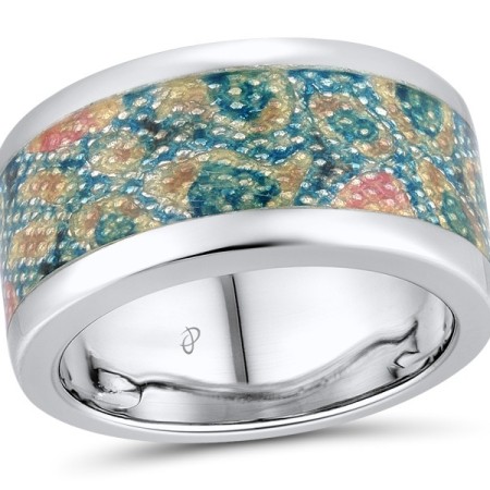 Sterling Silver Ring Enamel (R311225ENA1SL925)