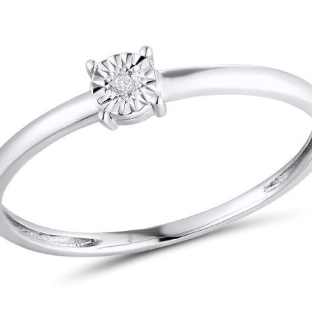 9KW Ring Diamond (R311654DIA9KW) - US 6.75