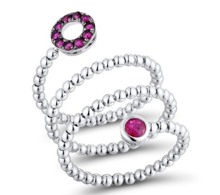 14KWB Ring Ruby (R311932RUY14KWB)