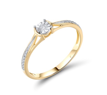 14TT Ring Diamond (R312570DIA14TT)