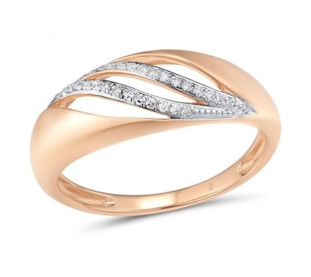 14KRW Ring Diamond (R312665DIA14KRW) - US 6