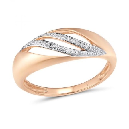 14KRW Ring Diamond (R312665DIA14KRW) - US 6