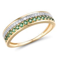 14KYW  Emerald Ring  (R312716AEMR14KYW)