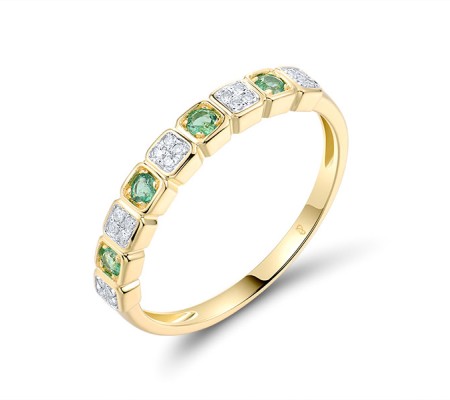 14KYW  Emerald Ring (R312774EMR14KYW)
