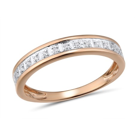 14KRW Ring Diamond (R312789DIA14KRW) - US 6