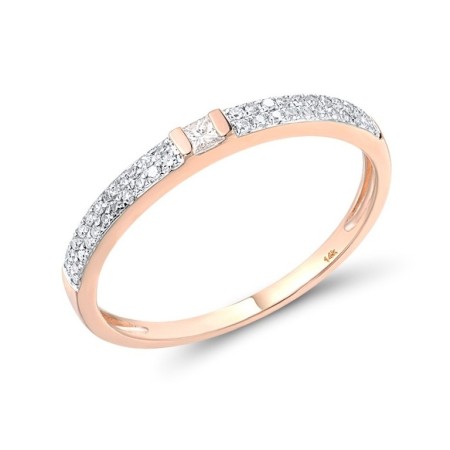 14KRW Ring Diamond (R313492DIA14KRW) - US 5.5