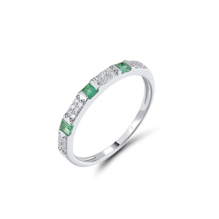 14KW Ring Diamond,Emerald (R313501AEMR14KW)