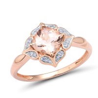 14KRW Ring Diamond,MORGANITE (R313649AMON14KRW)
