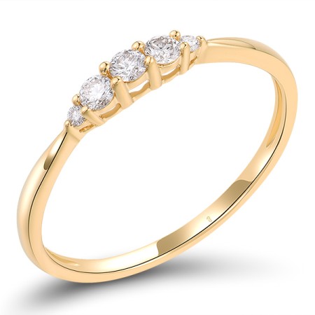 14KY Ring Diamond (R313657DIA14KY) - US 5