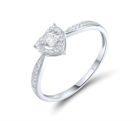 14KW  Diamond Ring  (R313858ADIA14KW)