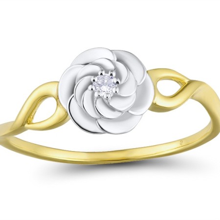 14TT Ring Diamond (R314214DIA14TT) - US 6