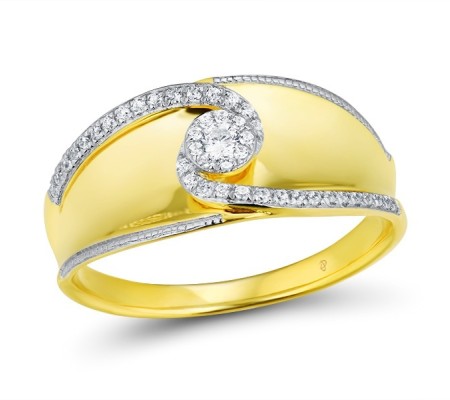 14KYW Ring Diamond (R314248DIA14KYW) - US 6