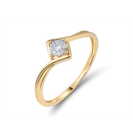 14KYW Ring Diamond (R314273DIA14KYW) - US 7