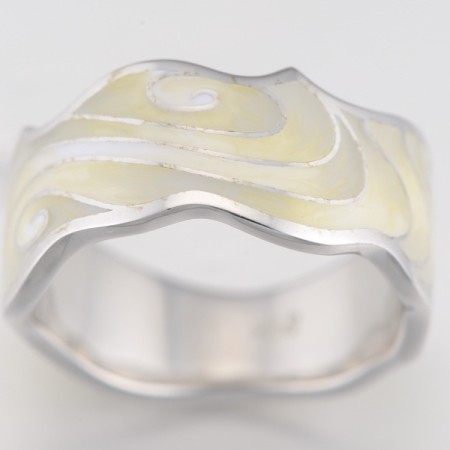 Sterling Silver Ring Enamel (R314351ENASL925)