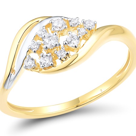 14KYW Ring Diamond (R314569DIA14KYW)