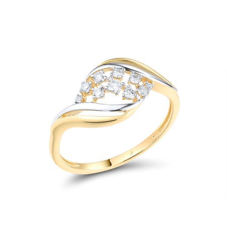 14KYW Ring Diamond (R314571DIA14KYW) - US 6