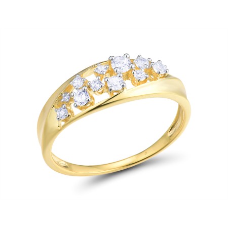 14KYW Ring Diamond (R314574DIA14KYW)