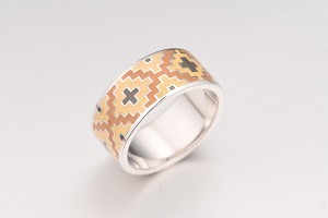 Sterling Silver Ring Enamel (R314582ENASL925)
