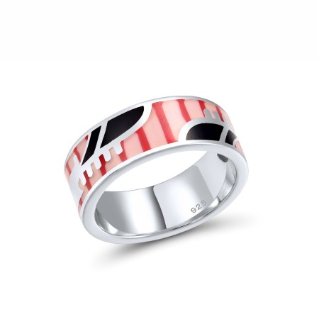 Sterling Silver Ring Enamel (R314583ENASL925)