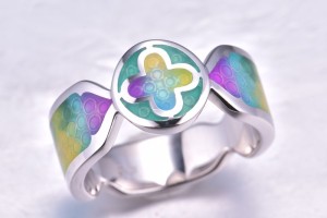 Sterling Silver Ring Enamel (R314585ENASL925)