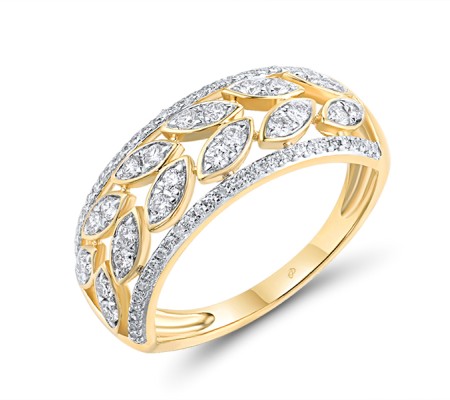 14KYW Ring Diamond (R314755DIA14KYW) - US 6