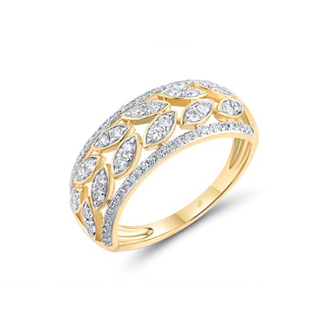 14KYW Ring Diamond (R314755DIA14KYW) - US 6