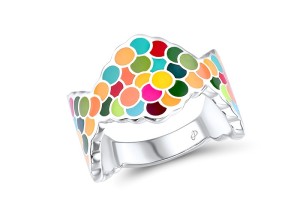 Sterling Silver Ring Enamel (R314832AENA2SL925)