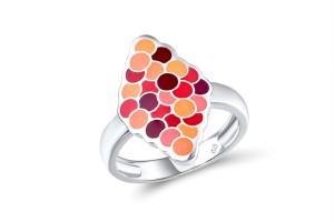 Sterling Silver Ring Enamel (R314832BENASL925)