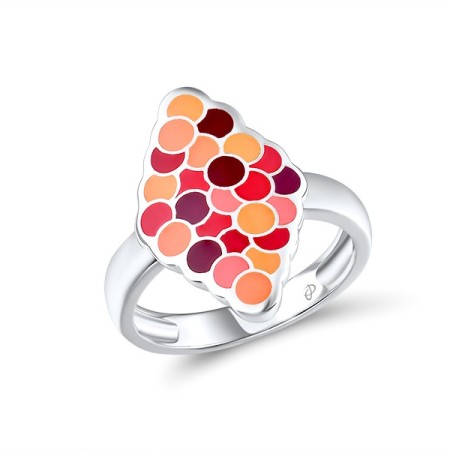 Sterling Silver Ring Enamel (R314832BENASL925)