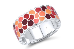 Sterling Silver Ring Enamel (R314832ENASL925)