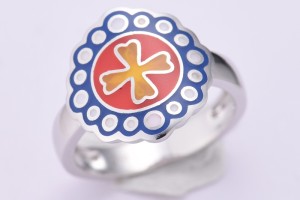 Sterling Silver Ring Enamel (R314833ENASL925)