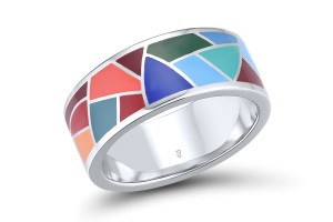 Sterling Silver Ring Enamel (R314834ENA1SL925)