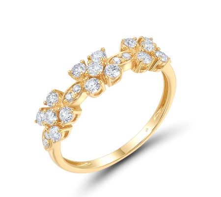 14KY Ring Diamond (R314898DIA14KY) - US 6.5